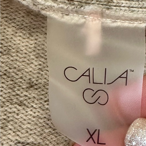 Women’s CALIA Gray Sweater Cardigan Size XL - Picture 6 of 6